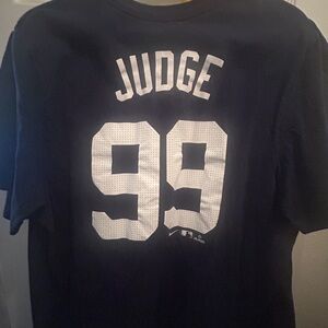 Nike Men's Navy Blue Graphic T-Shirt